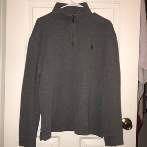 Gray Polo Sweater